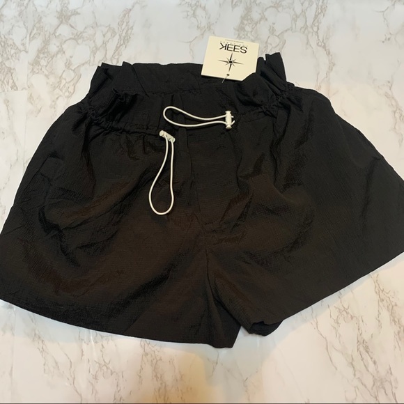 LF Seek the Label bungee cord black shorts S - Picture 6 of 10